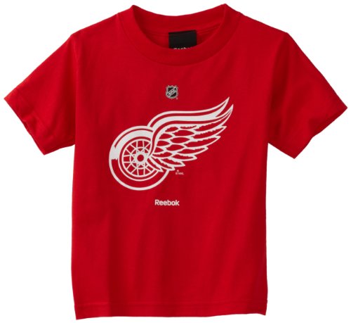 NHL Youth Detroit Red Wings Primary Logo S/S Tee - R8P3Rmkee (Red, X-Large)