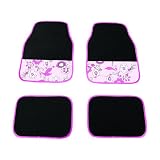 Produkt-Bild: Carpoint 0318161 Fussmatten uni 'Pink Flower'