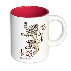 Game of Thrones Tasse Hear Me Roar (Lannister) - wei�, aus Keramik.