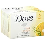 Dove Go Fresh Energize Beauty Bar, with Grapefruit and Lemongrass Scent, 2 ct.