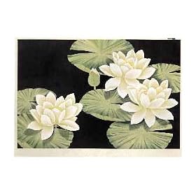 White Lotus Clearance Sale Art Poster Print by Bali Island Design, 37x27