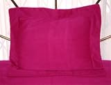 Review Great Gift Ideas Etc  / 50% Off Soft 100% Alpaca WoolThrow Blanket Pillow Sham Solid Bright Fuchsia Color