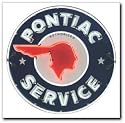Husky Liners - Signpast Neon Sign, Pontiac Service (902)