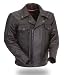 House of Harley-Davidson® First Classics® Men's Utility Cruising Leather Jacket. Full Featured. Available in Medium thru 8-XL. FIM244BNKDZ