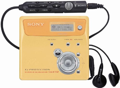 Childrens Toyshop  Electronics : Sony MZ-N505/Y  Portable Mini Disc Player