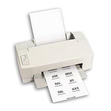 C-Line Laser and Ink Jet Name Badge Inserts, 3.5 x 2 Inches, White, 56 per Pack (92423)