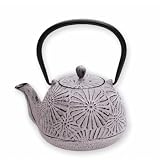 Old Dutch Cast Iron Rhapsody Tetsubin Teapot - Lavender