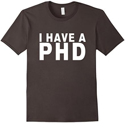 Men's I have a phd t-shirt 3XL Asphalt