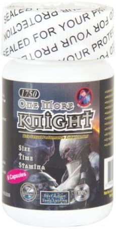 Master Zone Gold One More Knight Silver Enhancer for Men, 6 Count by Master Zone Gold