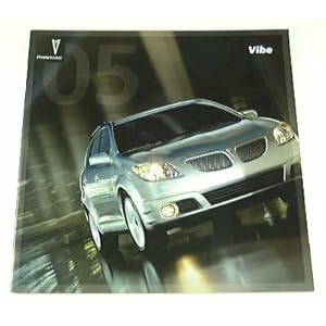 Amazon.com: 2005 05 Pontiac VIBE BROCHURE Base Awd GT: Everything Else