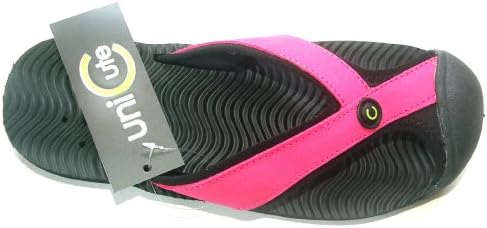 UNICUTE Women's Beach Water Thong Flip Flop Sport Sandals 20901 Pink Size EU 39 / US 8.5-9