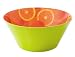 Present Time - Print Bowl Melamine - Plastic Oranges Design 25.5cm