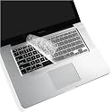 Clear Silicone Keyboard Cover Skin for New Aluminum Unibody Macbook 13.3'' / Macbook Pro 15.4''/ Macbook Air / White Macbook