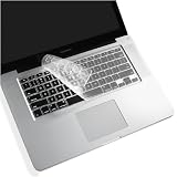 Clear Silicone Keyboard Cover Skin for New Aluminum Unibody Macbook 13.3'' / Macbook Pro 15.4''/ Macbook Air / White Macbook