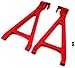 Atomik RC Alloy Rear Lower Arm, Red fits The Traxxas 1/10 E-Revo and Other Traxxas Models - Replaces Traxxas Part 5333/5333R