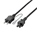ELECOM ノートPC電源ケーブル/3pin-2pin/2m T-PCM320の画像
