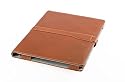 M-Edge Executive Genuine Leather Kindle DX Jacket (Fits 9.7" Display, Latest Generation Kindle DX), Pebbled Saddle Brown