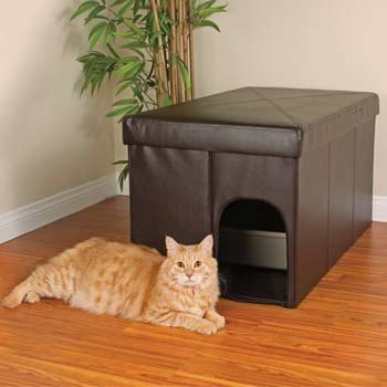 Petco Cat Litter Box Storage Ottoman, 20