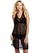 Calvin Klein Women's Mesh Tank Coverup Dress, Ck Black, Medium