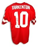 Fran Tarkenton Autographed University of Georgia Throwback Jersey Inscribed "HOF 86"