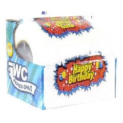 Toilettenpapier Happy Birthday
