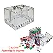 600 PC Clear Acrylic Case - Casino Supplies > Chip Cases & Carousels > Carriers