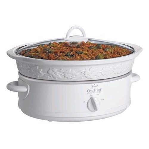 Childrens Toyshop  Kitchen & Housewares : SUNBEAM PRODUCTS INC SCE600-EF 6QT Oval Slow Cooker