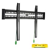 VideoSecu Ultra Slim TV Wall Mount for most 30"-55" Plasma LED LCD TV Flat Panel Screen with Free 6" 3-Axis Magnetic Bubbl...