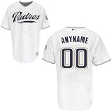 San Diego Padres Authentic Majestic Home Baseball Jersey YOUR NAME and Number Laser Cut and Custom SEWN with AUTHENTIC TWILL