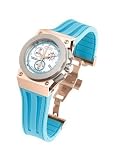Best Prices Invicta Akula Reserve 5573 Chronograph White Dial Two Tone Rose Plating Rubber Band Women Watch Ladies Chronograph Watch