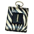 Monogram Letter I Keychain with Mirror