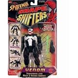 Venom Action Figures Spiderman:Spider-Man Shape Shifters Venom Figure (Transforms to 3 Headed Serpent)