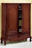 Review Home Decorators Collection  / Heirloom Double Bookcase 64