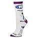 FBF Originals Oval Plaid Tooth Dental Occupation Adult Medium Socks, Black