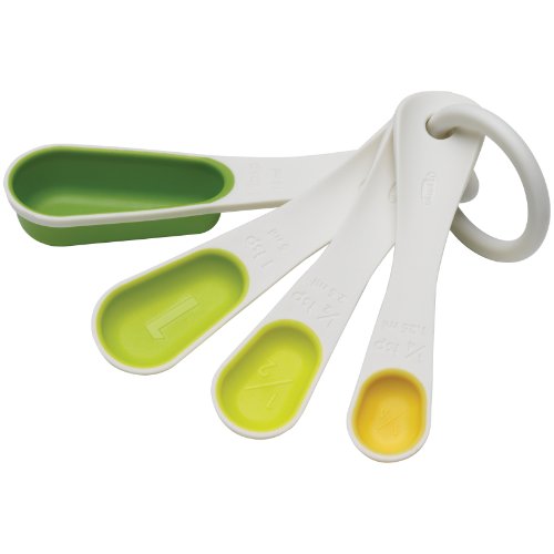 Chef'n SleekStor Nesting Spoons, Tonal Color Set