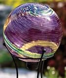 E-V 10 Inch Illuminarie Globe Mauve Swirl