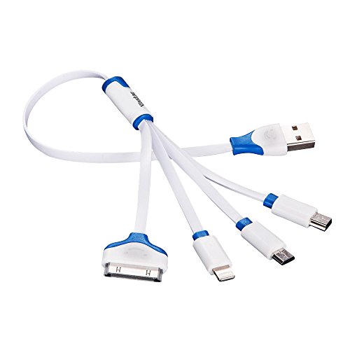 Vastar premium 4 in 1 multiple usb charging cable adapt…