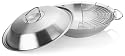 Fissler 8482335000 Original profi collection Wok mit Metalldeckel 35 cm
