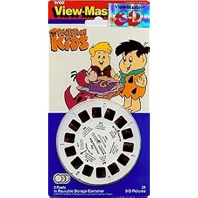 ViewMaster Flintstone Kids in 3D - 3 Reel Set