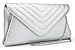 Scarleton Large Evening Envelope Clutch H3380