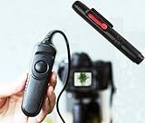 Pixel Wired remote Shutter Release Control compatible with CANON RS-60E3, PENTAX CS-205, CONTAX LA; fits Canon EOS 60D, 30...