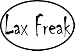 Lax Freak Oval Decal