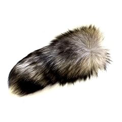 Fuchsschwanz, schwarz - wei�, Anh�nger