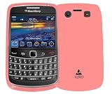 Frosted Clear Skin for BB 9700 Pink