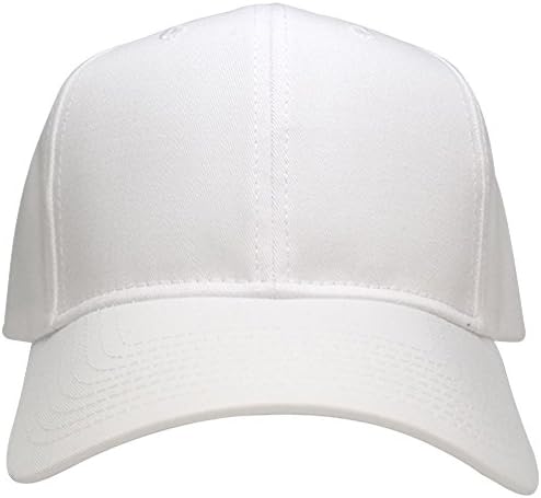 ArmycrewAdjustable Solid Color Plain Cotton Polyester Blank Snapback Baseball Style Cap