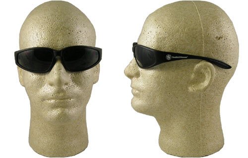 Smith & Wesson 38 Special Series Black Frame With Smoke Lens  Safety Glasses On Sale