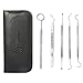 Dental Tool Kit by TungSam - Dental Hygiene Kit | Includes Dental Pick, Tarter Scraper/Scaling Instrument, Tweezers, Mouth Mirror - Professional Surgical Grade Dentist Approved Tools