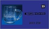 Corvette Engraved Glassware