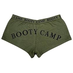 Women's ''Booty Camp'' Booty Shorts - Available in Various Sizes