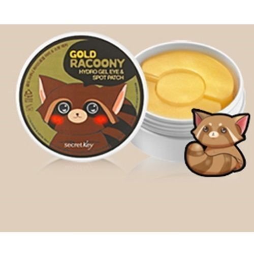 [Secretkey] Gold Racoony Hydro Gel Eye & Spot Patch 90p, Secret Key by secretKey